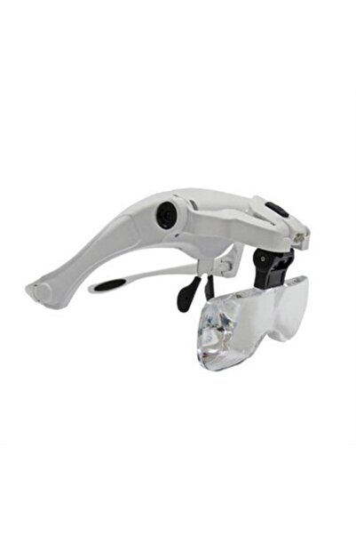 Glass Büyüteç Gözlük Tipi Kafaya Takılan