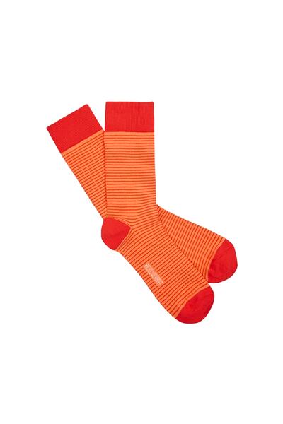 doashop خطوط غنية وحيوية - جوارب قطنية عضوية، عبوة من قطعتين