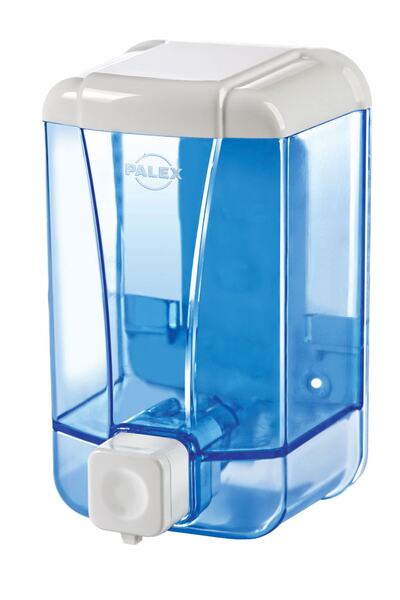 Palex Dozator de săpun lichid 500 Cc Albastru transparent