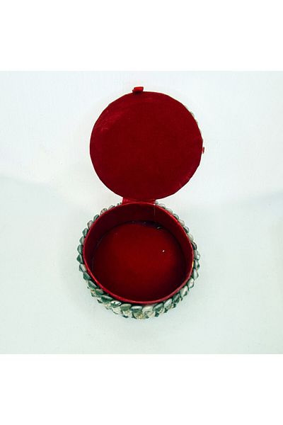 evinizdeki okyanus esintisi turkuaz hediyelik Big Round Box