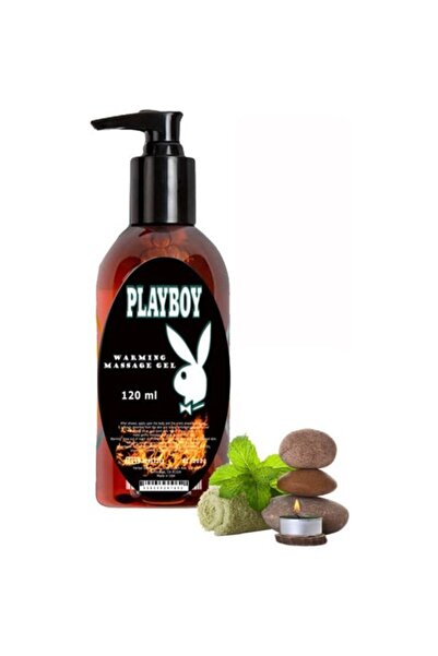 Playboy Warmıng Massage Gel 120 ml Isıtıcılı, Rahatlatıcı, Kaydırıcı Tüm Vücut Masaj Jeli