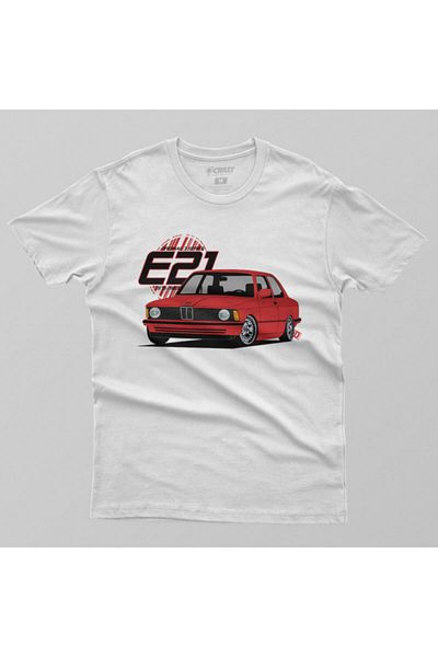Crazy Tricou pentru bărbați Bmw E21 The First 3 Series