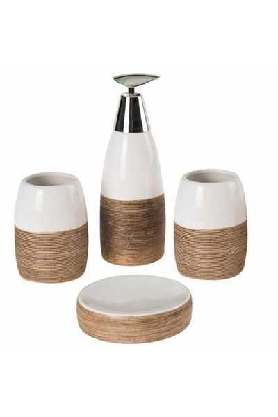 Ün-Ev 4-Piece Ceramic Luxury Bathroom Set
