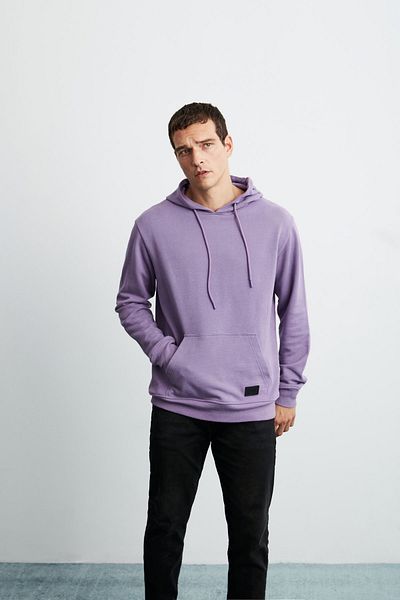 mor erkek sweatshirt modelleri fiyatlari trendyol