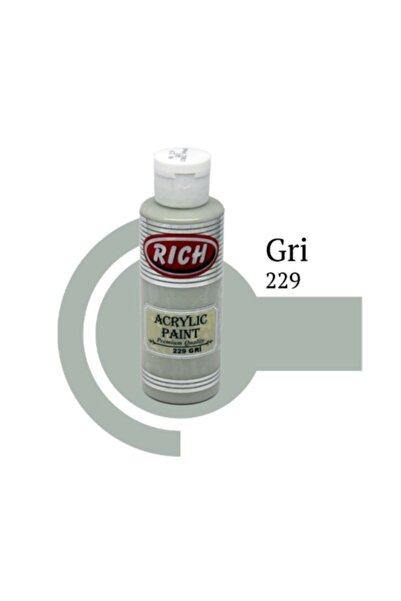 Rich Akrilik Boya 70cc Ak-229 Gri