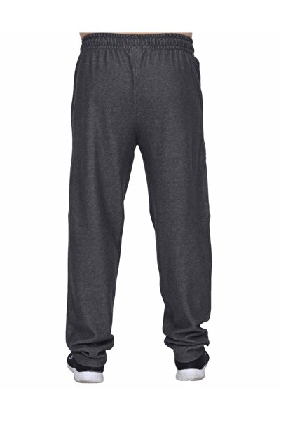 Big Sam Zippered Cotton Comfortable Cut Sweatpants Anthracite 1190