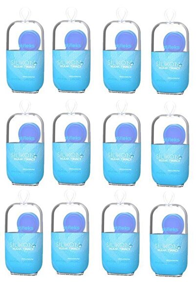 OTİFLEKS Antialerjik Silikon Kulak Tıkacı 4'lü 12 Adet