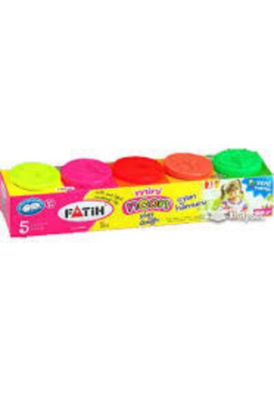 Fatih Mini Oyun Hamuru 5 Renk Neon