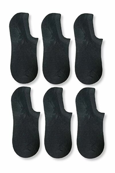 Evsay Men's Smoked Bamboo Invisible Sneaker Socks 6 Pairs