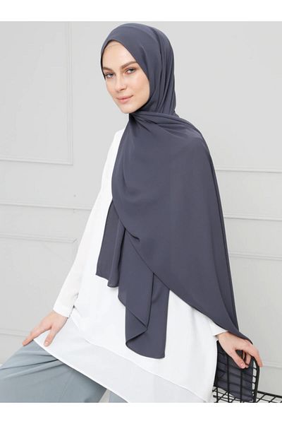 Tuva Şal شال كريب - أنثراسايت -