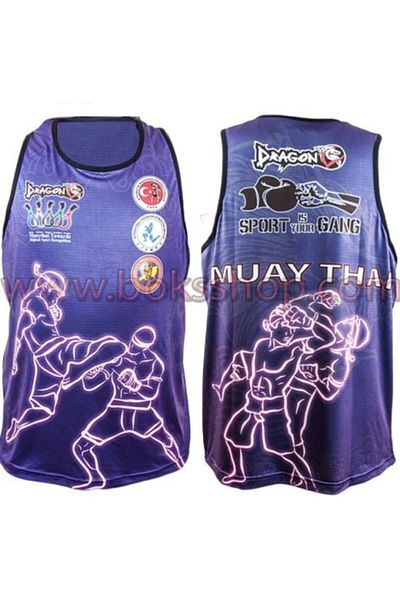 Dragon Atlet cu sigla Federației Muay Thai