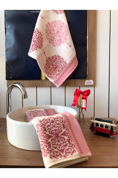 Özdilek Greta 2-pack Πετσέτα χεριών-προσώπου 50x90-σκόνη