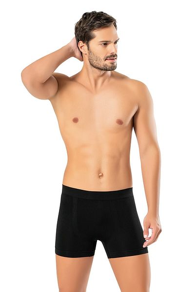 ERDEM İÇ GİYİM Erdem Μαύρο Ανδρικό Seamless Boxer 652