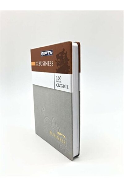 Gıpta Business Beige Notebook 160 Sheets Plain 1574