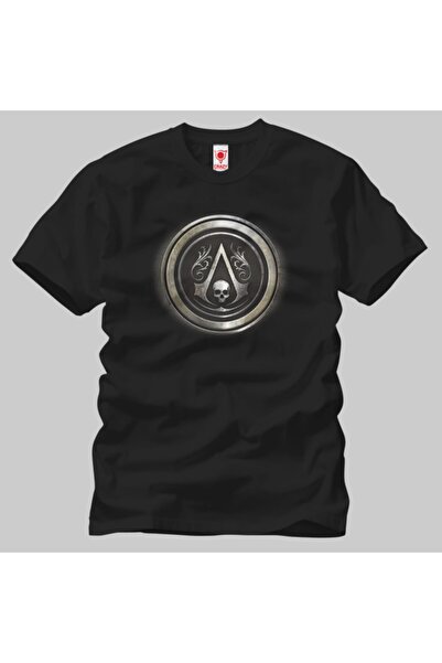 Crazy Tricou negru pentru femei Assassin's Creed - Logo Black Flag
