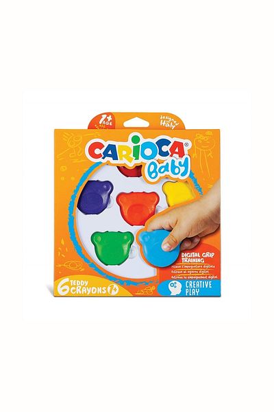CARIOCA Pastel Teddy Shaped Paint