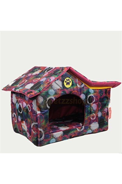 LAVİSTA Lavista Çatılı Kedi Ve Köpek Evi Gökkuşagı