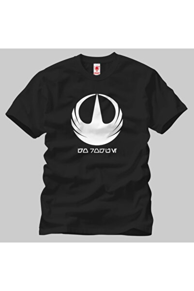 Crazy Зоряні війни: Бунтар Один Чоловічий логотип футболка