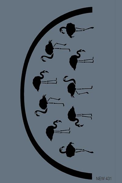 Rich استنسل 25x35 سم سلسلة جديدة رقم 431