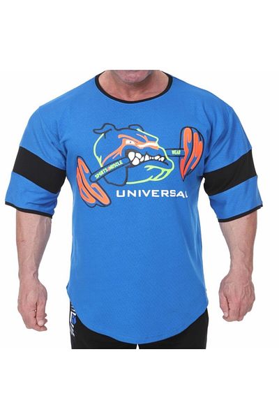 Big Sam Micro Mesh Pro Training T-Shirt Blue 3276
