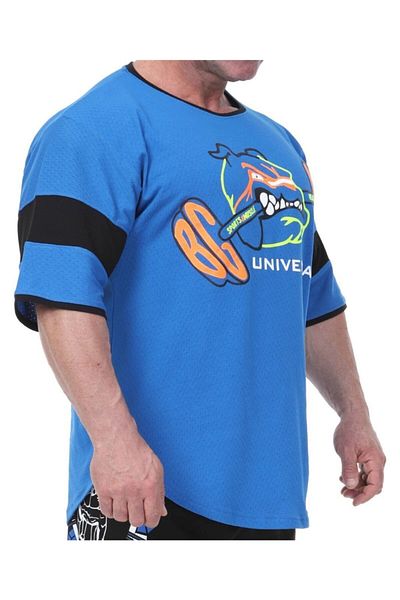 Big Sam Micro Mesh Pro Training T-Shirt Blue 3276