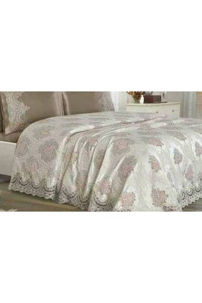 MİRAY French Laced Pique Set * Cappichino