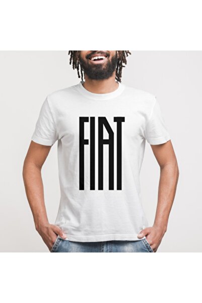 Crazy Fiat Logo Erkek Tişört