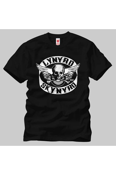 Crazy Ανδρικό μπλουζάκι Lynyrd Skynyrd Skull Logo