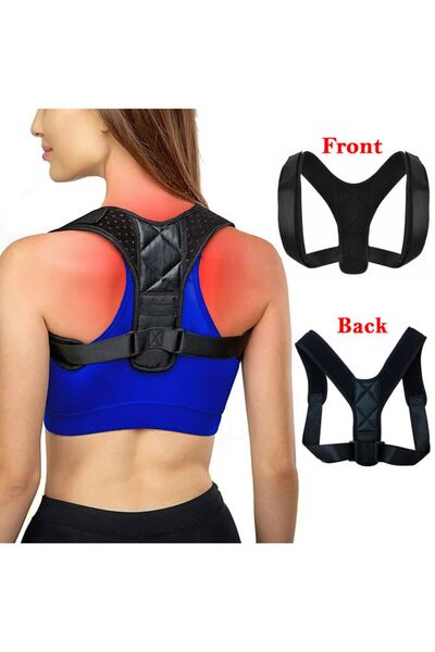 ZEYZEN Kemerli Medikal Чоловічий Жіночий Корсет для запобігання сутулості та ...