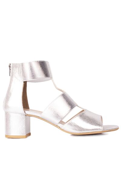 Fitbas 111212   771 Γυναικεία Ασημένια Σανδάλια Μεγάλο & Μικρό Μέγεθος