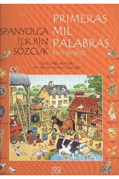 1001 Çiçek Kitaplar Ispanyolca Ilk Bin Sözcük - Primeras Mil Palabras En Espanol