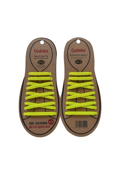 Coolnice Coolnıce Non-Binding Silicone Lacing-Adult Size