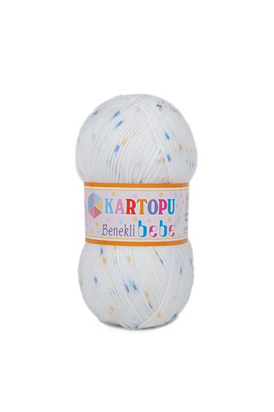 Kartopu Spotted Baby Knitted Ipi - Dress Wool