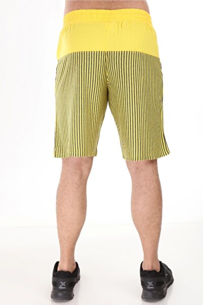 Big Sam Yellow Relaxed Cut Shorts 1301