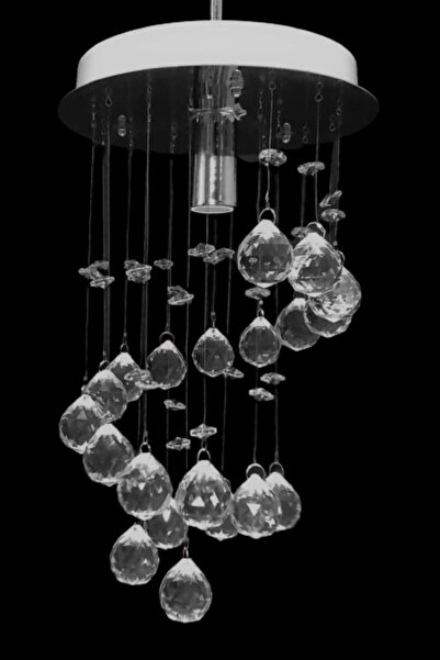 öalpa Tekli Helezon Kristal Talı Model Avize