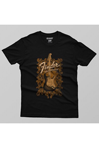 Crazy Fender: Tricou Stratocaster Classic pentru bărbați