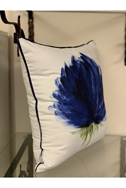 KIRLENTİM E75 Блакитний квітковий візерунок