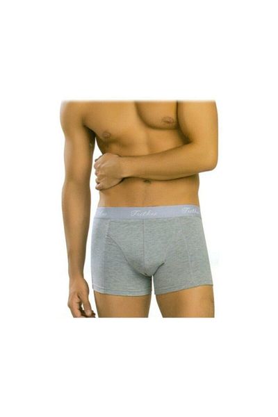 Tutku Ανδρικό Boxer Lycra 6 τεμαχίων, γκρι 0114
