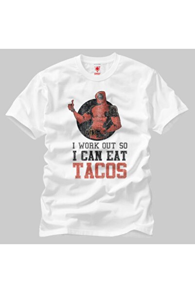 Crazy Deadpool Work Out Чоловічий футболка