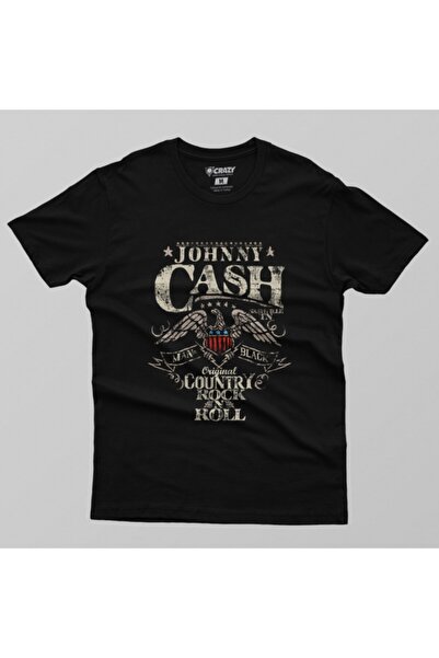 Crazy Tricou pentru bărbați Johnny Cash Rock N Roll