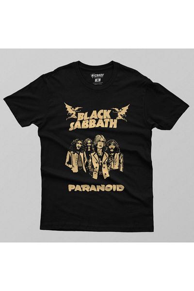 Crazy Ανδρικό μπλουζάκι Black Sabbath Paranoid