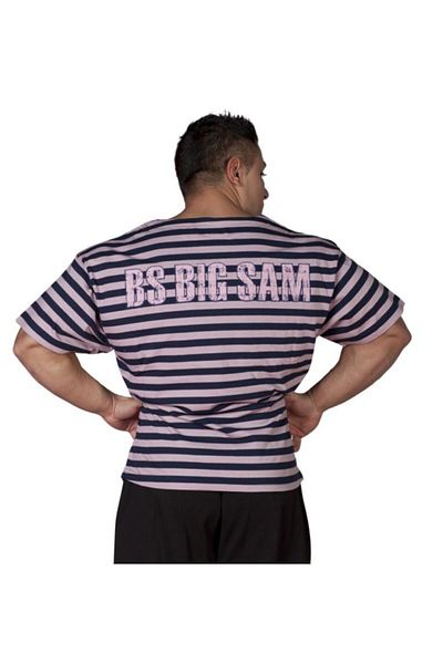 Big Sam Striped Relaxed Fit T-Shirt 2525