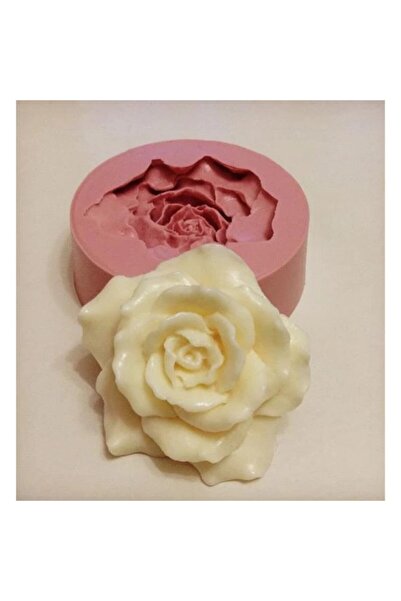Genel Markalar BÜYÜK AÇMIŞ GÜL SİLİKON SABUN KALIBI KOKULU TAŞ KALIBI
