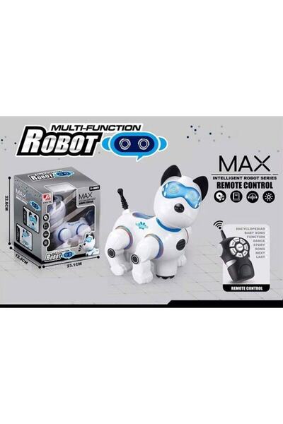 Anka Toyrosso Eğitici Kumandalı Köpekçik Sesli Ve Işıklı Robot Köpek Akıllı Max