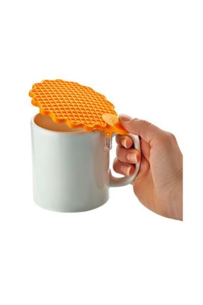 FırsatVar Açılır Kapak Çay Kahve Salep Kupası Bardak Kapağı Plastik