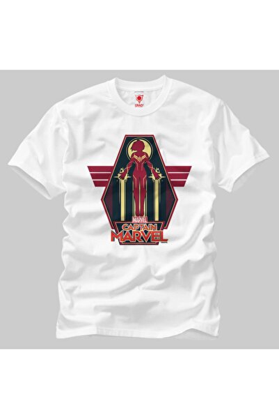 Crazy Капітан Марвел Летючий персонаж Чоловіча футболка