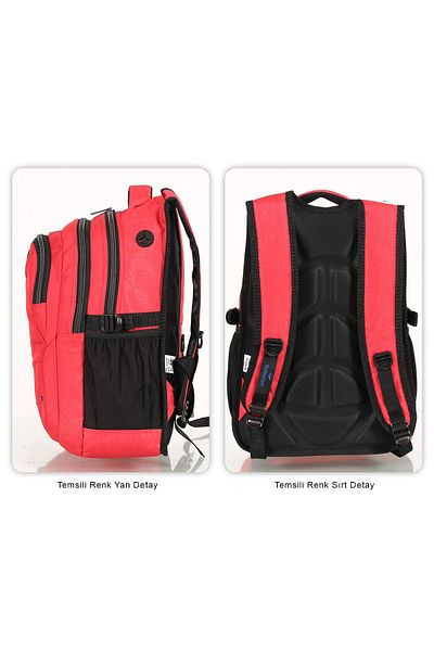 Relaxion Rucsac unisex pentru școală sport de călătorie zilnică, albastru Hcrlx2237
