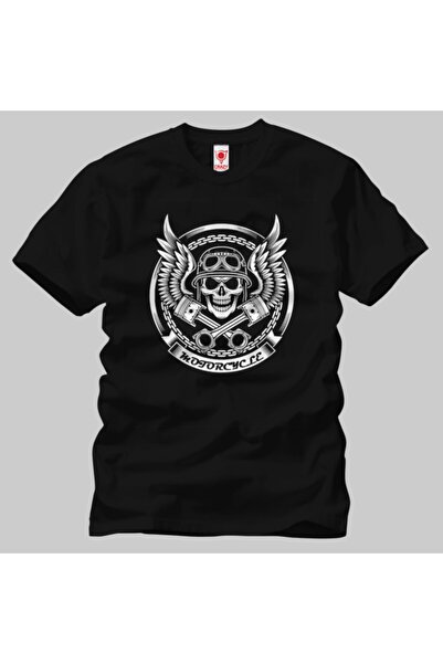 Crazy Чоловіча футболка Vintage Biker Skull