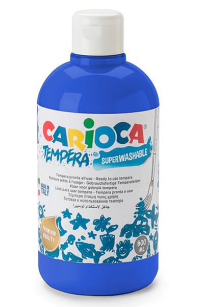 CARIOCA Süper Yıkanabilir Parmak Boya(Koyu Mavi)