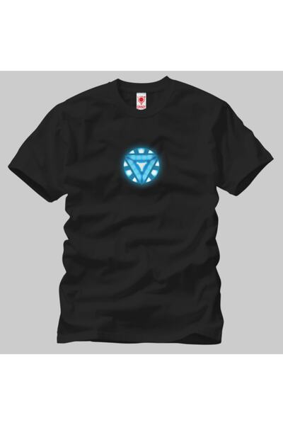 Crazy Iron Man Arc Reactor Erkek Tişört
